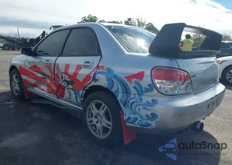 2004 Subaru Impreza 2.5Rs z USA, uszkodzony, nr VIN JF1GD67594G522510